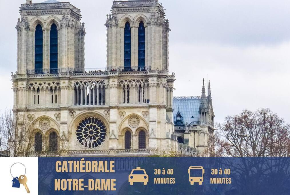 Appartement 9 Min From Chateau De Vincennes - Paris & Disney à Saint-Maurice  Extérieur photo